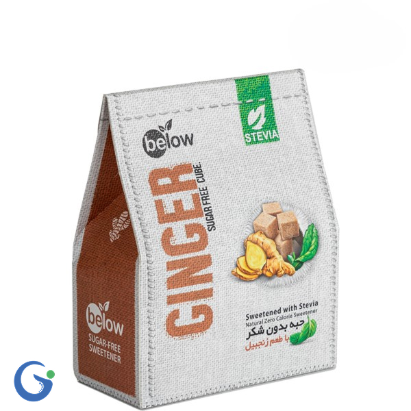حبه قند کم کالری با طعم زنجبیل بی لو